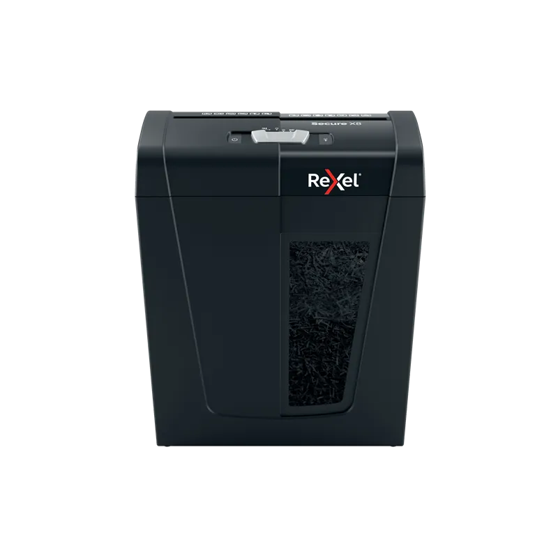 Destructeur de Documents REXEL X8 / Noir