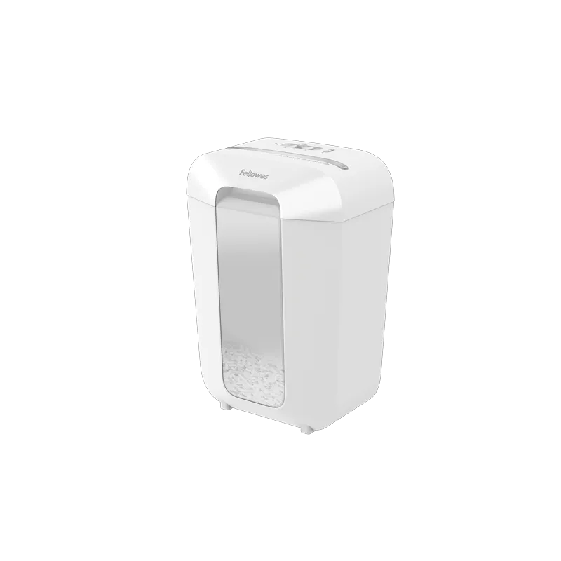 Destructeur Powershred de Documents Fellowes LX-70 / Coupe Croisée / Blanc