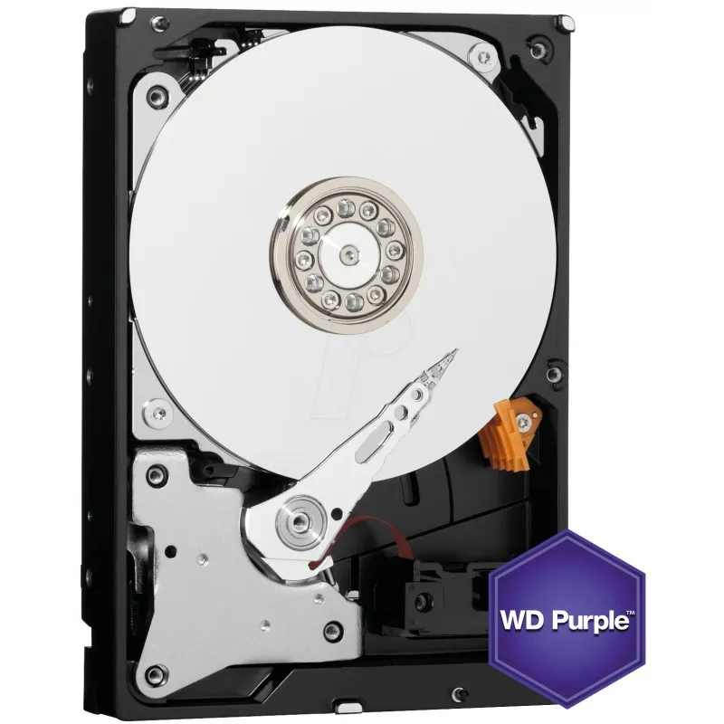 Disque Dur Interne 3.5" Pour Video Surveillance Western Digital Purple / 8 To