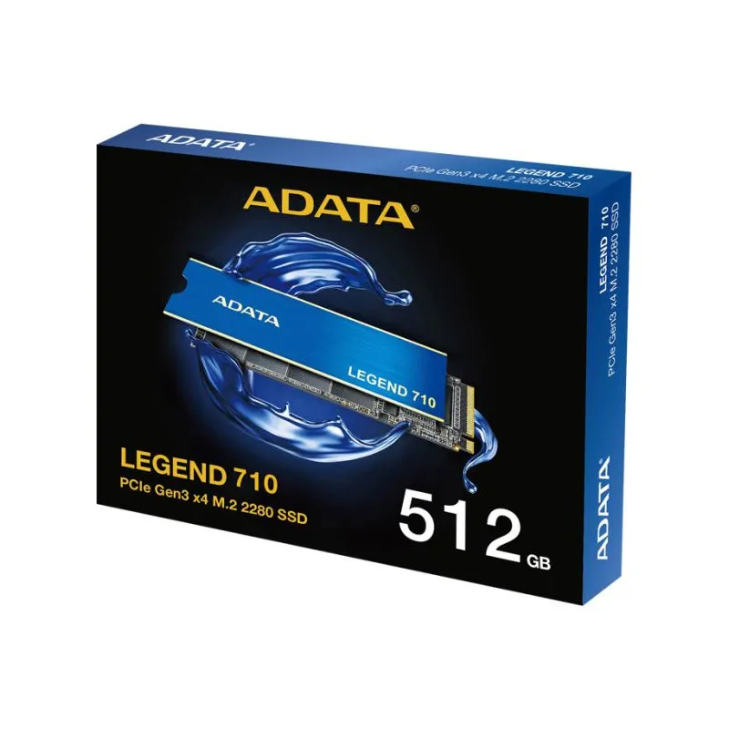 DISQUE DUR INTERNE ADATA LEGEND 710 512GO SSD PCIE GEN3 X4 M.2 2280