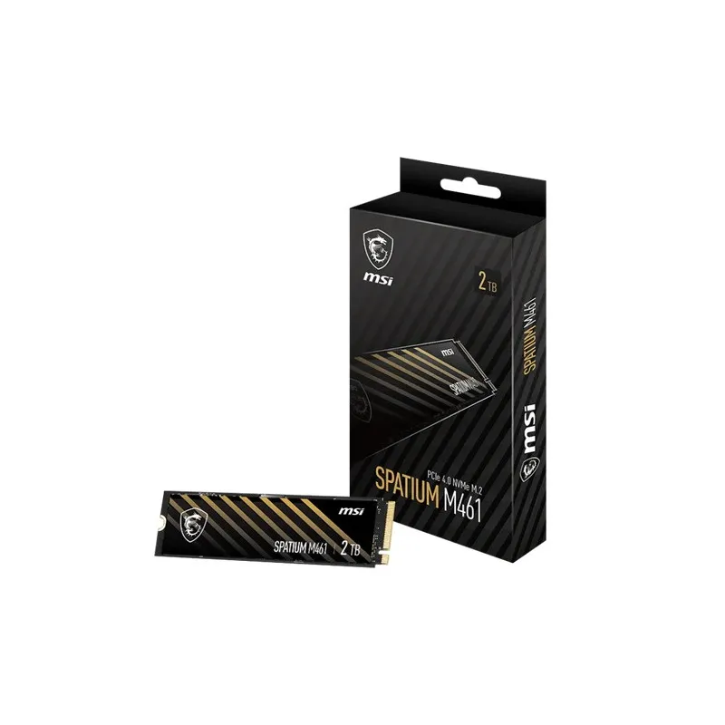 Disque Dur Interne SSD MSI SPATIUM M461 PCIe 4.0 NVMe M.2 / 2 To