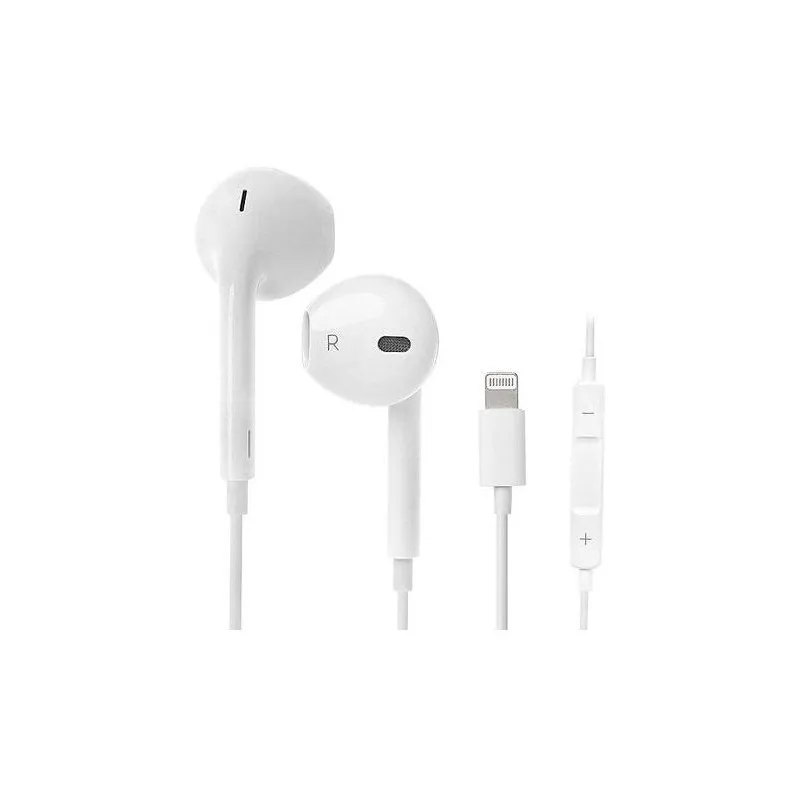 Écouteur IPHONE Lightning / Avec Activation Bluetooth  / Blanc