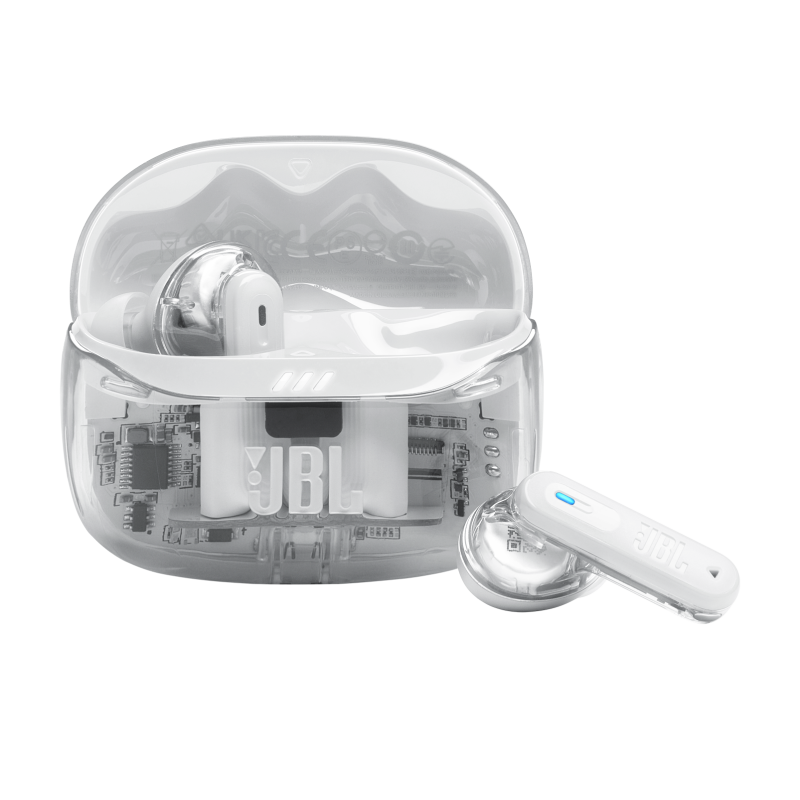 ECOUTEUR JBL Tune Beam 2 Ghost Edition WHITE