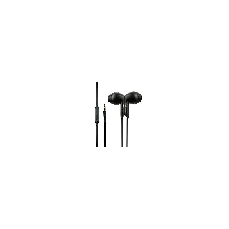 Écouteurs filaire avec Micro R12 / Noir