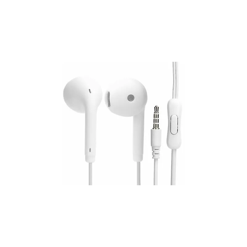 Écouteurs filaire avec Micro Y-U19 / Blanc