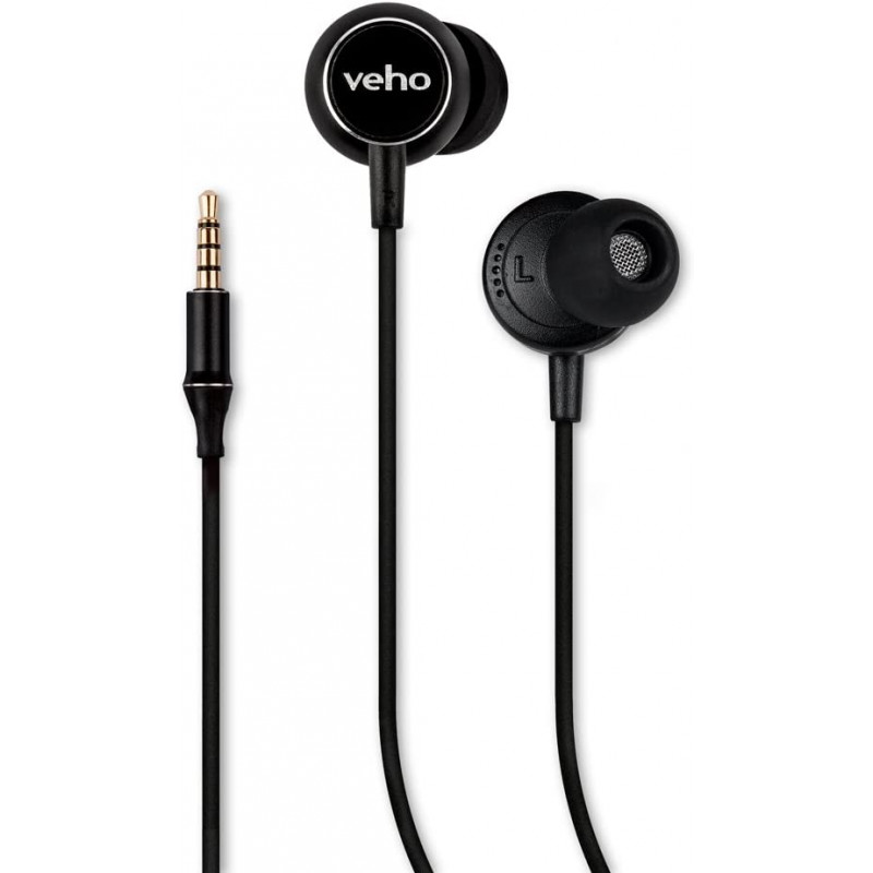 Ecouteurs intra-auriculaires avec Micro Veho Z3 / Noir
