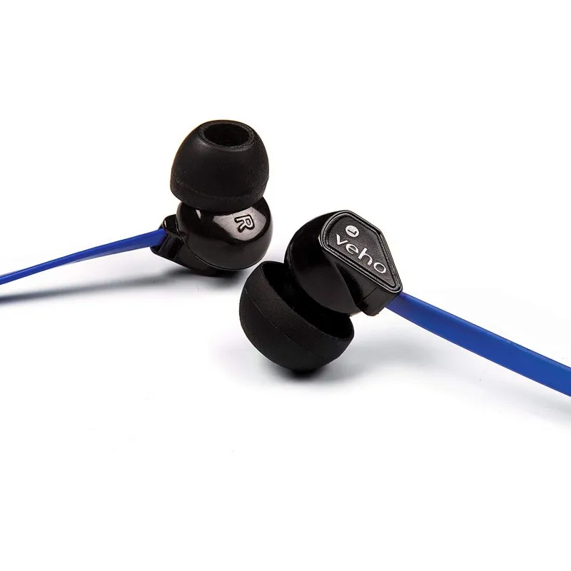 Écouteurs intra-auriculaires Veho Z-1 / Bleu