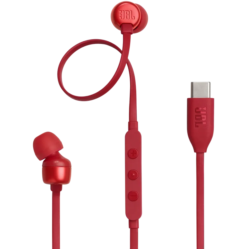 ECOUTEURS JBL Tune 310C USB / ROUGE