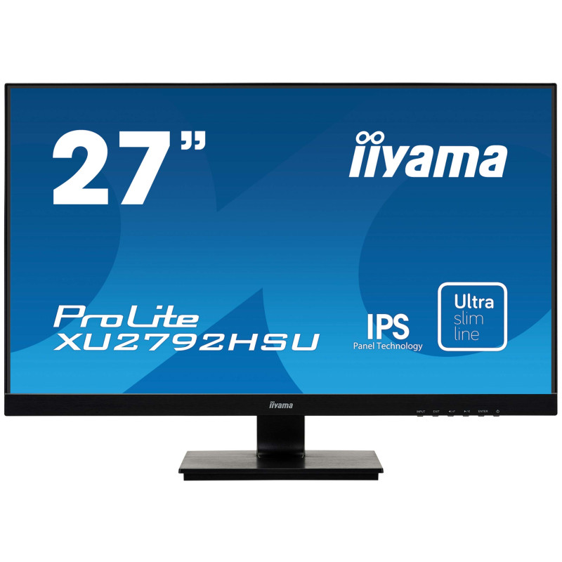 Écran 27" Full HD LED iiyama PROLITE XU2793HSU-B6 / 100 Hz  1MS/ Noir