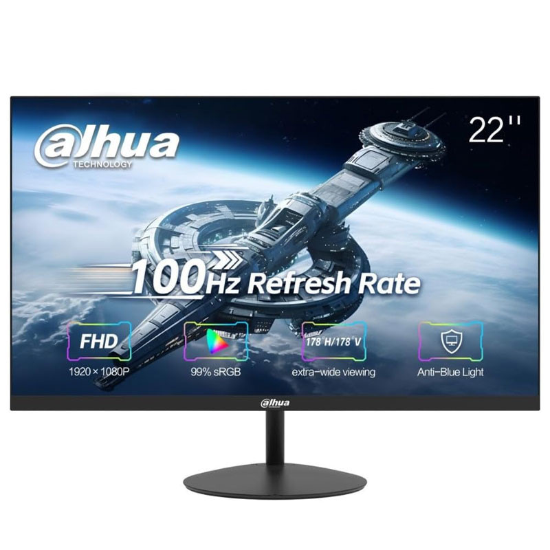 Ecran Dahua  22" Full HD LED A200Y / Noir / VGA / HDMI