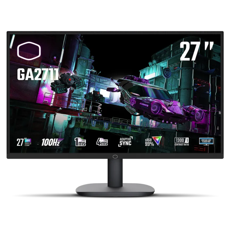 Écran Gaming Cooler Master GA2711 27" 2K QHD IPS / 100 Hz