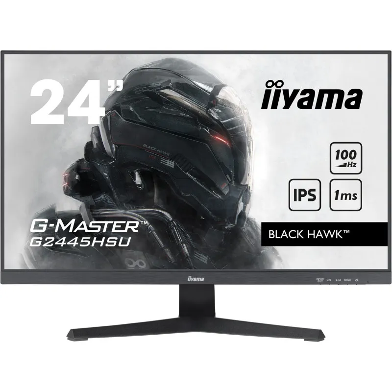 Écran gaming iiyama G-MASTER G2445HSU-B1 24" IPS Full HD / 100 Hz / Noir