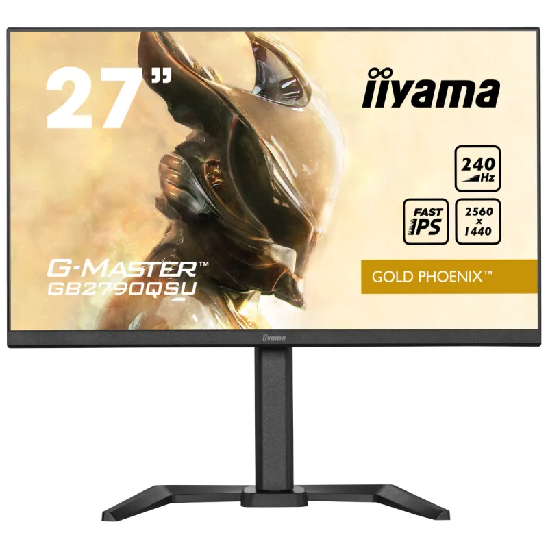Écran Gaming iiyama Gold Phoenix G-MASTER WQHD 27'' IPS / 240 Hz / Noir