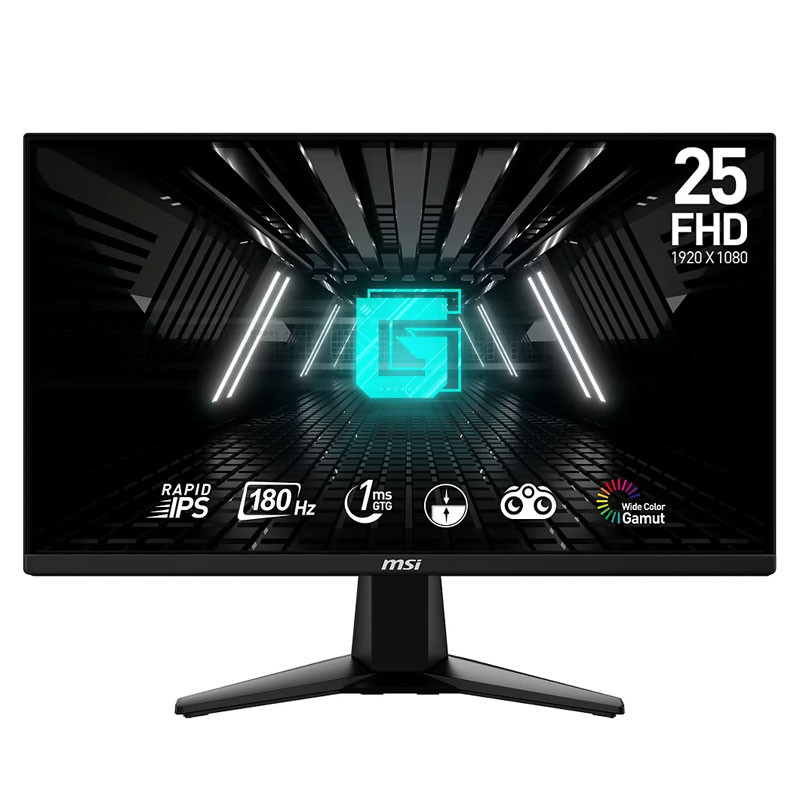 Écran Gaming MSI G255F 24.5" Full HD IPS / 180 Hz