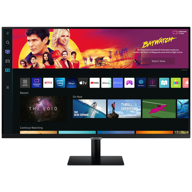 Écran Samsung Smart 32" 4K UHD VA / 60 Hz / Wifi / Noir