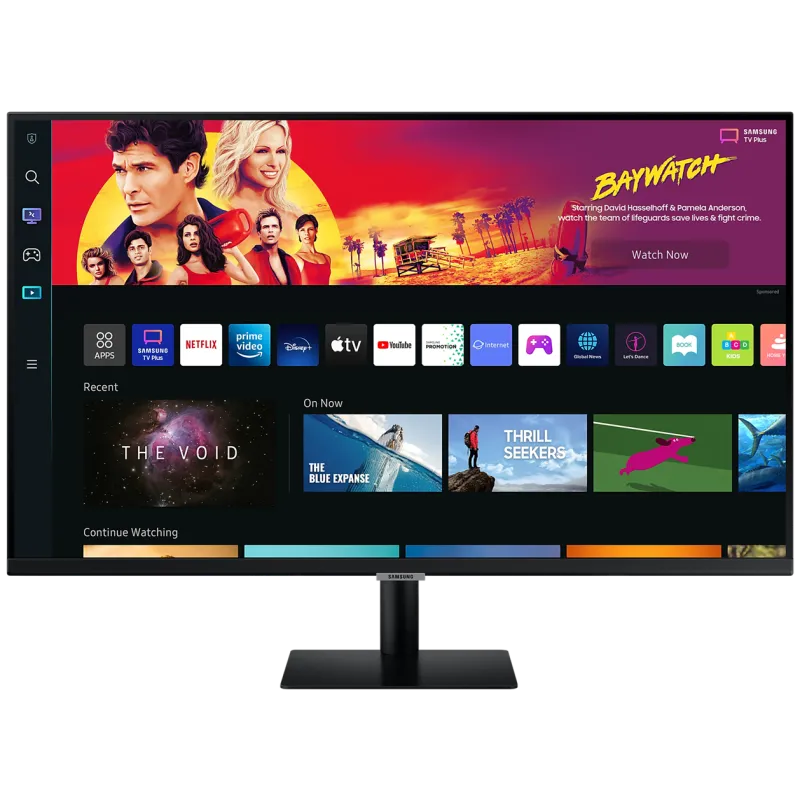 Écran Samsung Smart 32" 4K UHD VA / 60 Hz / Wifi / Noir