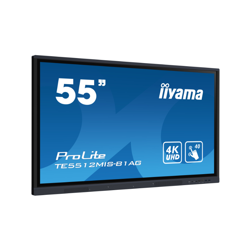 Écran Tactile Interactif iiyama PROLITE 55"  IPS / 60 Hz / Noir