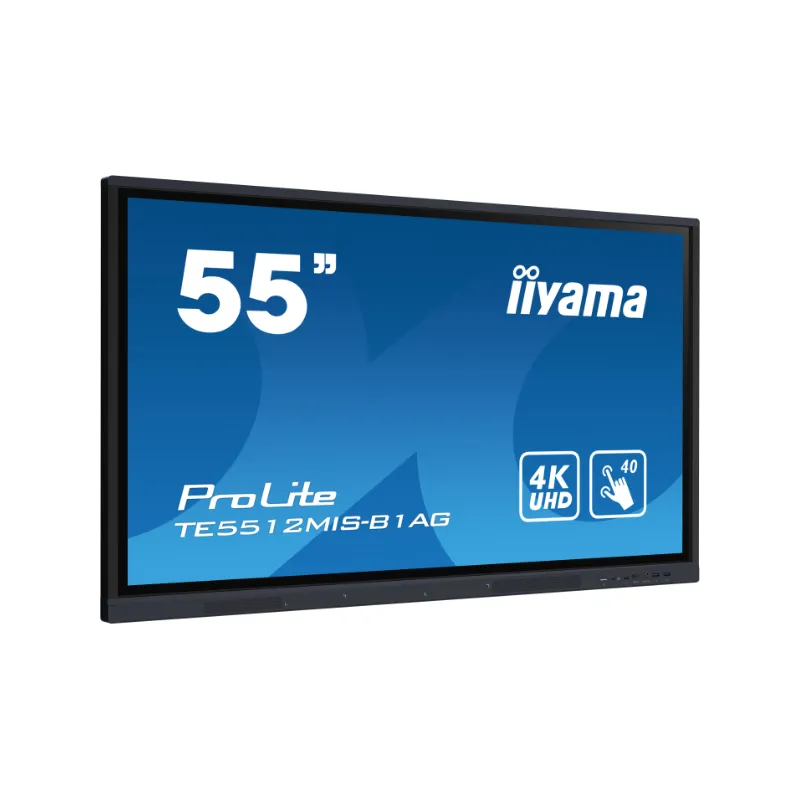 Écran Tactile Interactif iiyama PROLITE 55"  IPS / 60 Hz / Noir