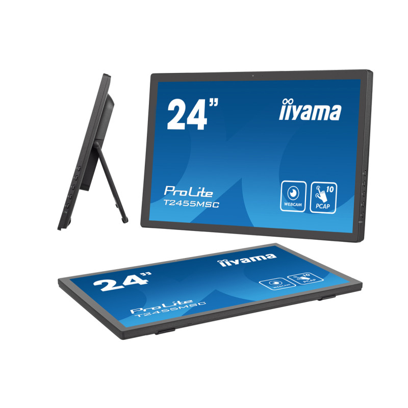 Écran Tactile Interactif iiyama PROLITE Full HD 24"  IPS  / Noir