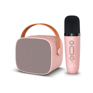 Enceinte karaoké Bluetooth Maxlife MXKS-100 / Rose