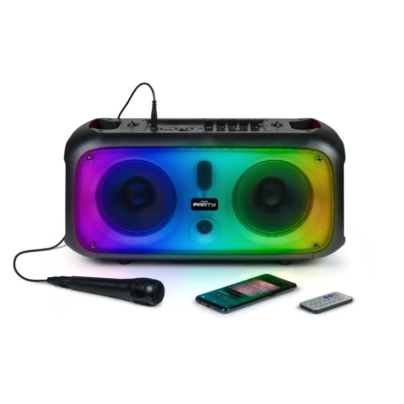 Enceinte lumineuse sans fil PARTYBTHPLH / 200W  / Noir