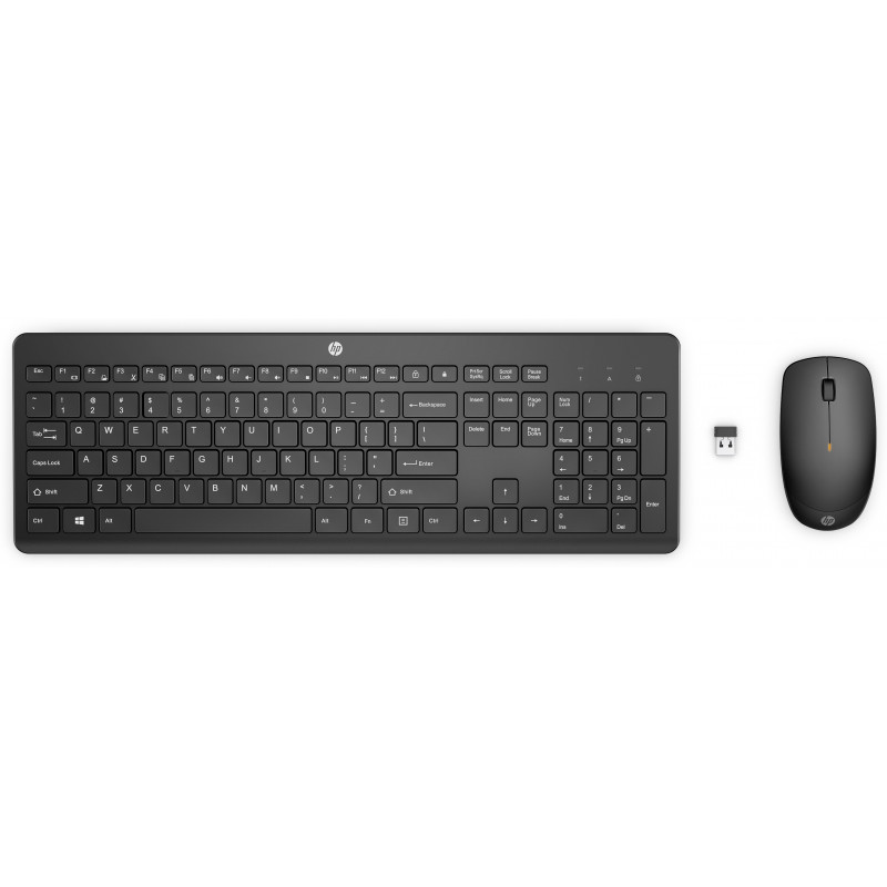 Ensemble Clavier et Souris Sans Fil HP 230 AZERTY