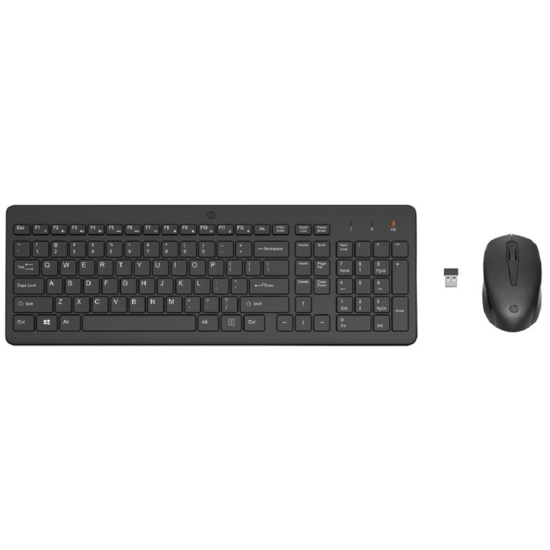 Ensemble Clavier et souris sans fil HP 330 / Noir