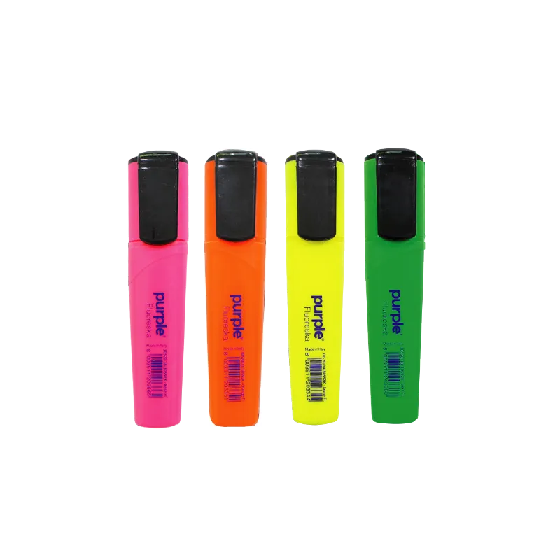 Etui de 4 Surligneur FLUORESKA / ASSORTIS