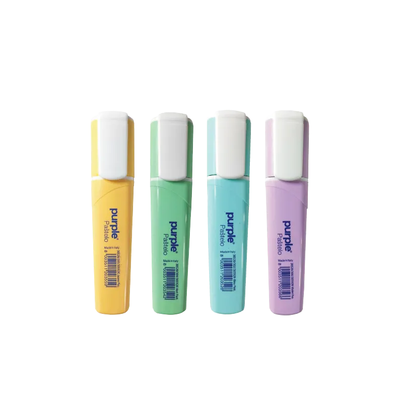 Etui de 4 Surligneur Pastelo / ASSORTIS