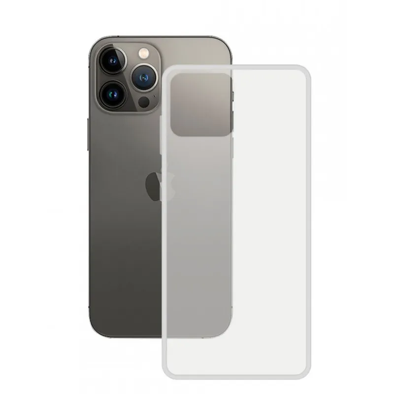 ETUI DE PROTECTION SOUPLE POUR IPHONE 14 Pro Max/ ANTI-EMPREINTES DIGITALES / TRANSPARENTE