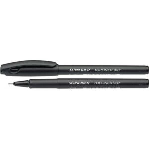 FEUTRE POINTE FINE SCHNEIDER TOPLINER 967 / Noir
