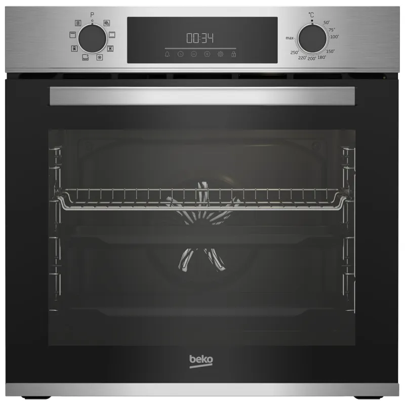 Four Encastrable Electrique Multifonctionnel Beko / 60 Cm / 72 L / 2600 W / Noir