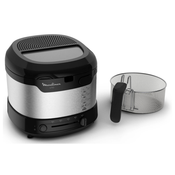 Friteuse Moulinex Uno AF215D10 / Noir & Inox