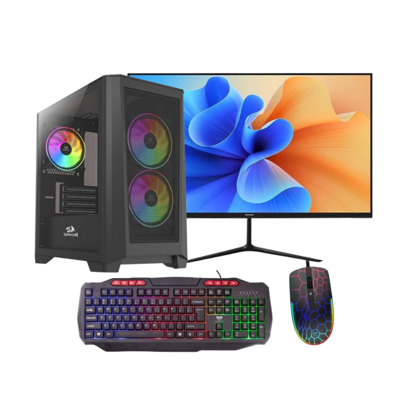 Full Setup Gaming LITE / Intel i5-12400F / RX 580 8G / 16 Go