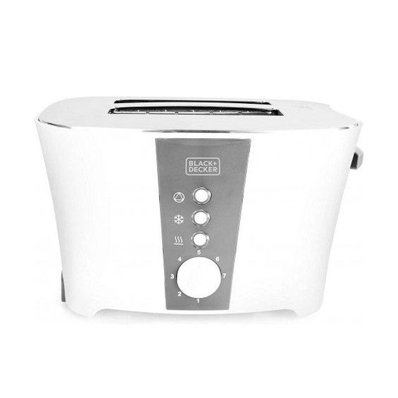 Grill Pain Black And Dekker / INOX / ET122-B5