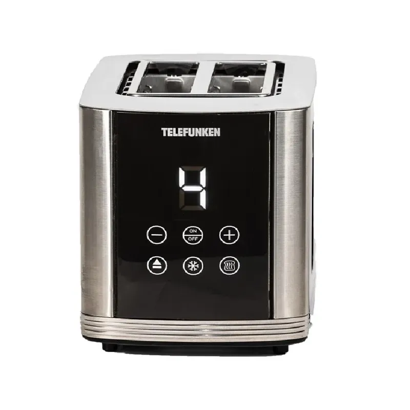 Grille-Pain Digital Telefunken TFK-GPD1751 / Inox & Noir
