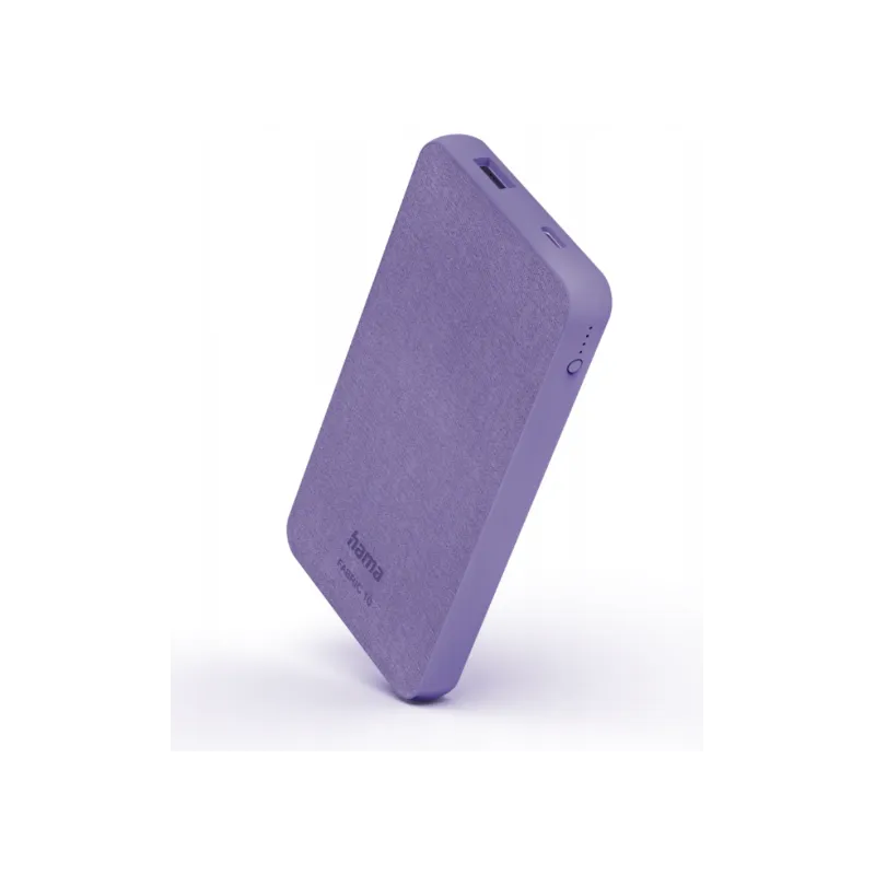 Hama Power Pack "Fabric 10" / 10000mAh / Violet