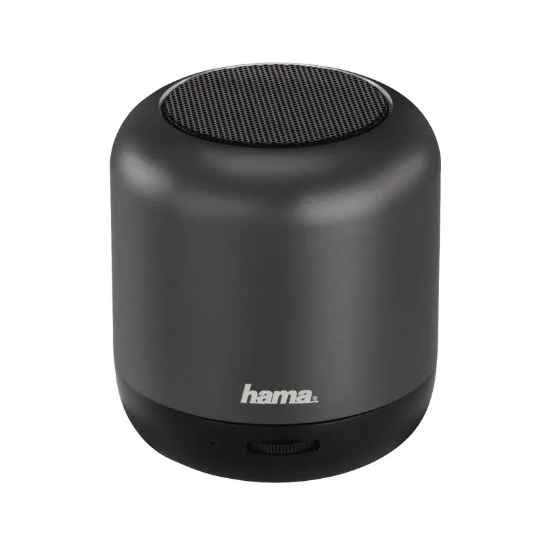 Haut-parleur Bluetooth Hama Steel Drum / Noir
