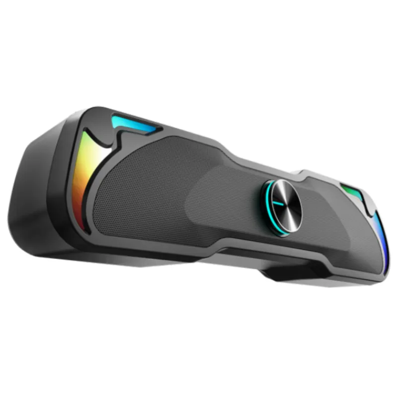 Haut Parleur Bluetooth Star Wave N-135 Rainbow / USB / 2x 3W / Noir