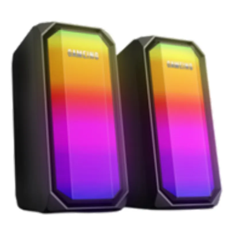 Haut Parleur Bluetooth Star Wave N-522 RGB / 2x 3W / USB / Noir