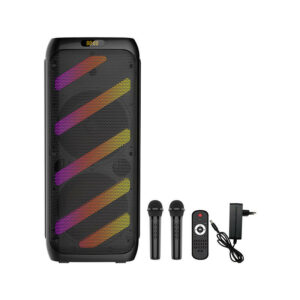 HAUT PARLEUR BT PARTY SUPER POWER 2*50W - NOIR