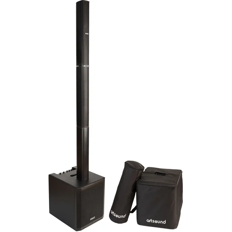 Haut parleur Enceinte Artsound 2 Voies / 1500w /  Noir