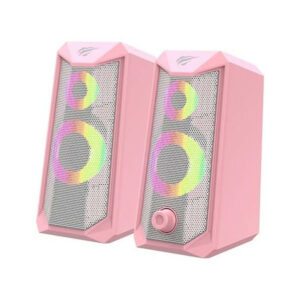 Haut Parleur Havit SK202 electronic sports RGB USB / Rose