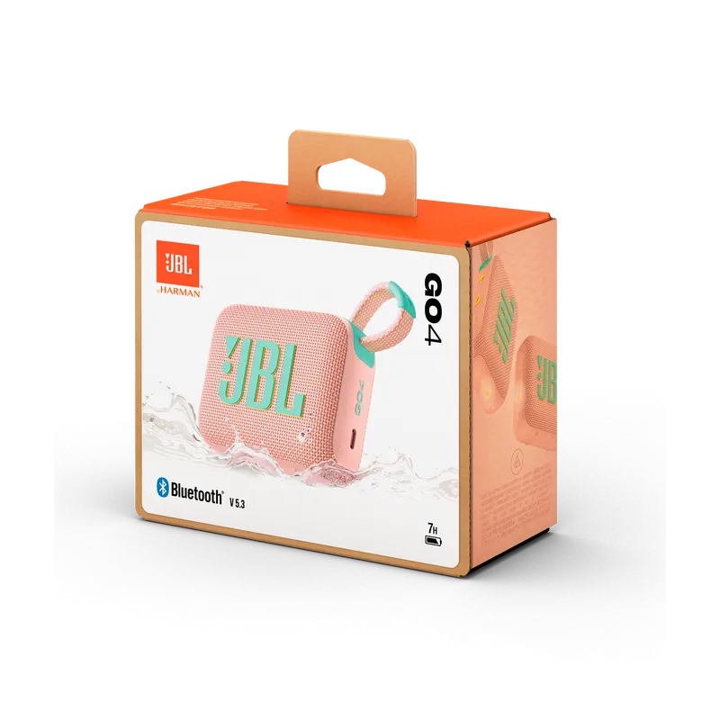 Haut Parleur Portable Bluetooth JBL GO 4  / Rose