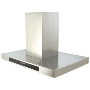 HOTTE CENTRALE FRANCO ILOT-LARA 90X 90 CM / INOX