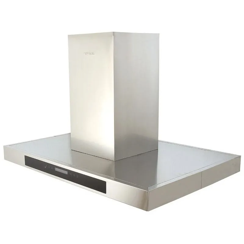 HOTTE CENTRALE FRANCO ILOT-LARA 90X 90 CM / INOX