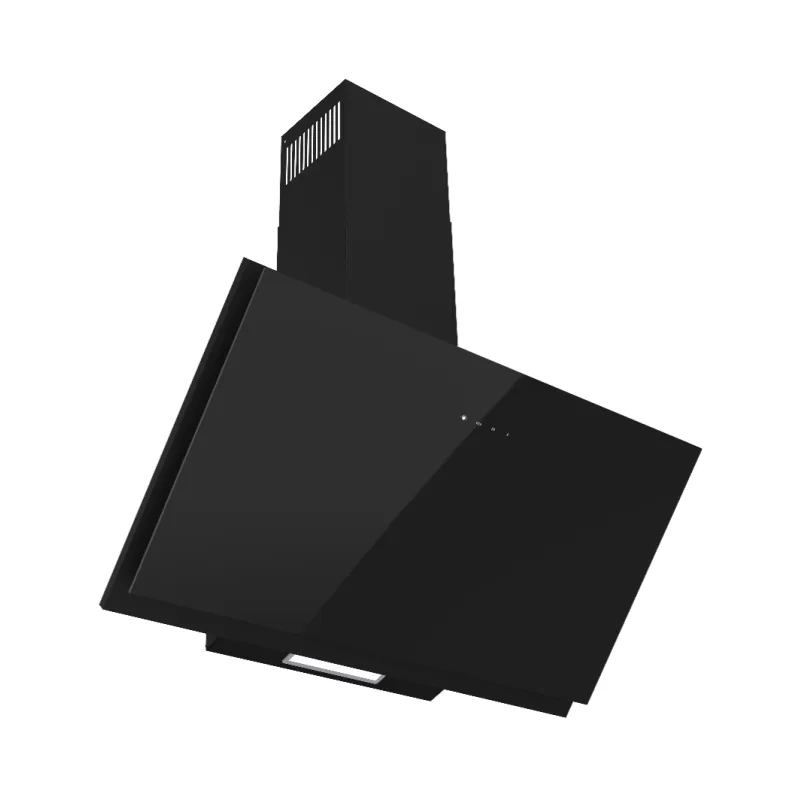 Hotte PREMIUM DECO CAPRI / 90 Cm / Pyramidale / Noir