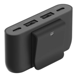 Hub de charge Belkin 4 ports USB-C et USB-A / Noir