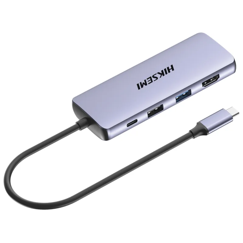 HUB Multifonction 8 en 1 Type-C HIKSEMI HS-HUB-DS8