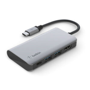 Hub USB-C Belkin avec HDMI / 2x USB-A / USB-C / 100W Passtrhough